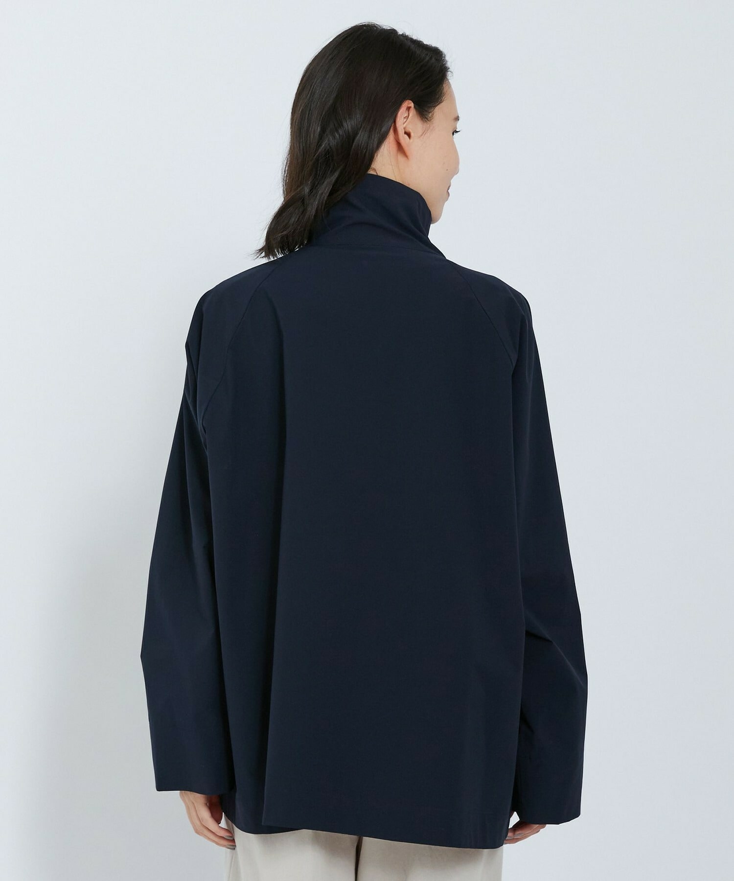 【L'EQUIPE】SOLOTEX 2WAYストレッチコート 詳細画像 ネイビー 24