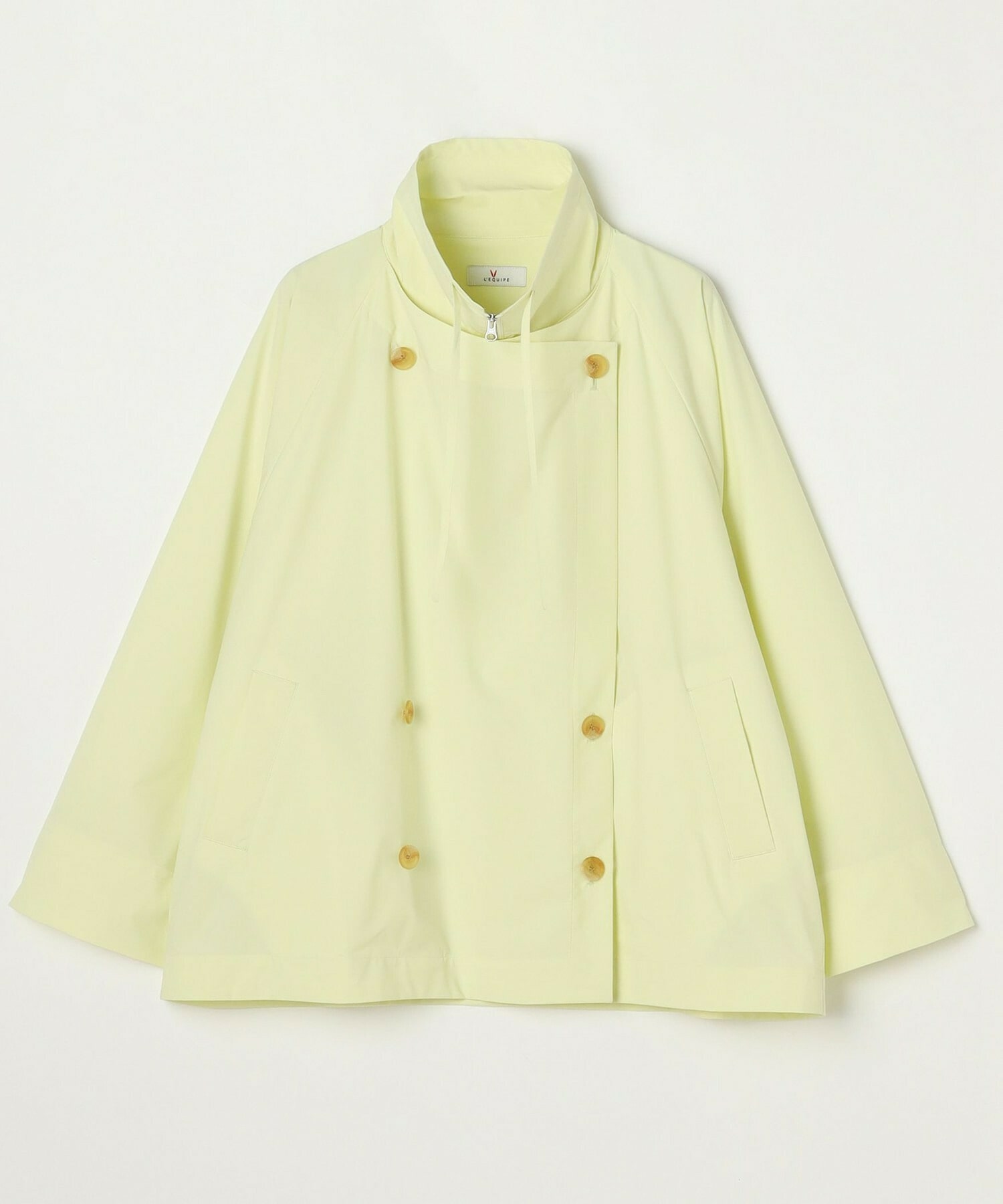 【L'EQUIPE】SOLOTEX 2WAYストレッチコート 詳細画像 ネイビー 6