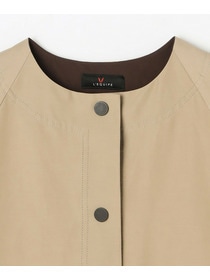 【L'EQUIPE】コットンナイロングログランコート 詳細画像 ベージュ 15