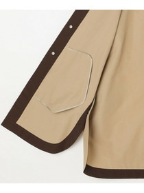 【L'EQUIPE】コットンナイロングログランコート 詳細画像 ベージュ 19