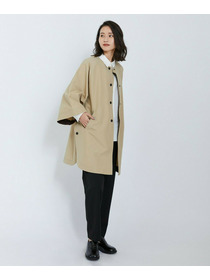 【L'EQUIPE】コットンナイロングログランコート 詳細画像 ベージュ 3