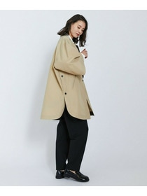 【L'EQUIPE】コットンナイロングログランコート 詳細画像 ベージュ 4