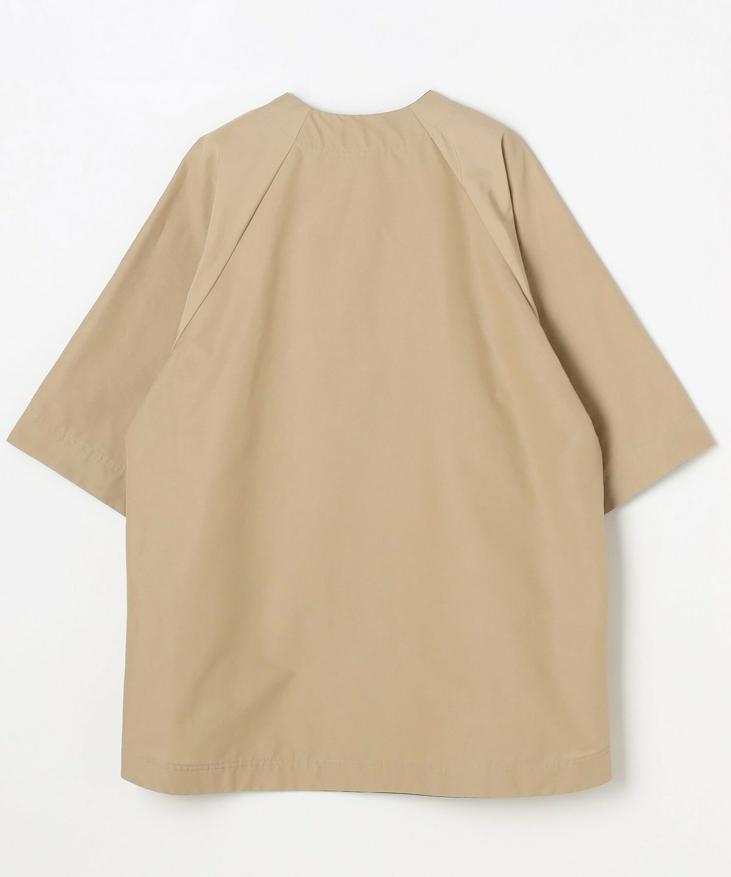 【L'EQUIPE】コットンナイロングログランコート 詳細画像 ベージュ 14