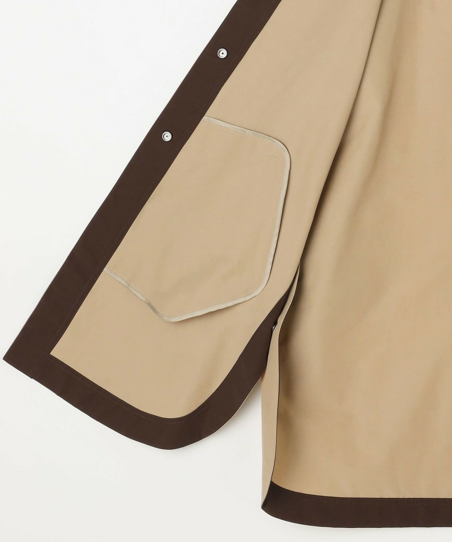 【L'EQUIPE】コットンナイロングログランコート 詳細画像 ベージュ 19