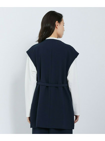 【L'EQUIPE】ストレッチダブルクロスジレ 詳細画像 ネイビー 10