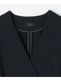 【L'EQUIPE】ストレッチダブルクロスジレ 詳細画像 ネイビー 14