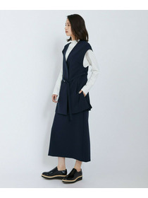 【L'EQUIPE】ストレッチダブルクロスジレ 詳細画像 ネイビー 5