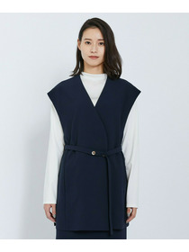 【L'EQUIPE】ストレッチダブルクロスジレ 詳細画像 ネイビー 8