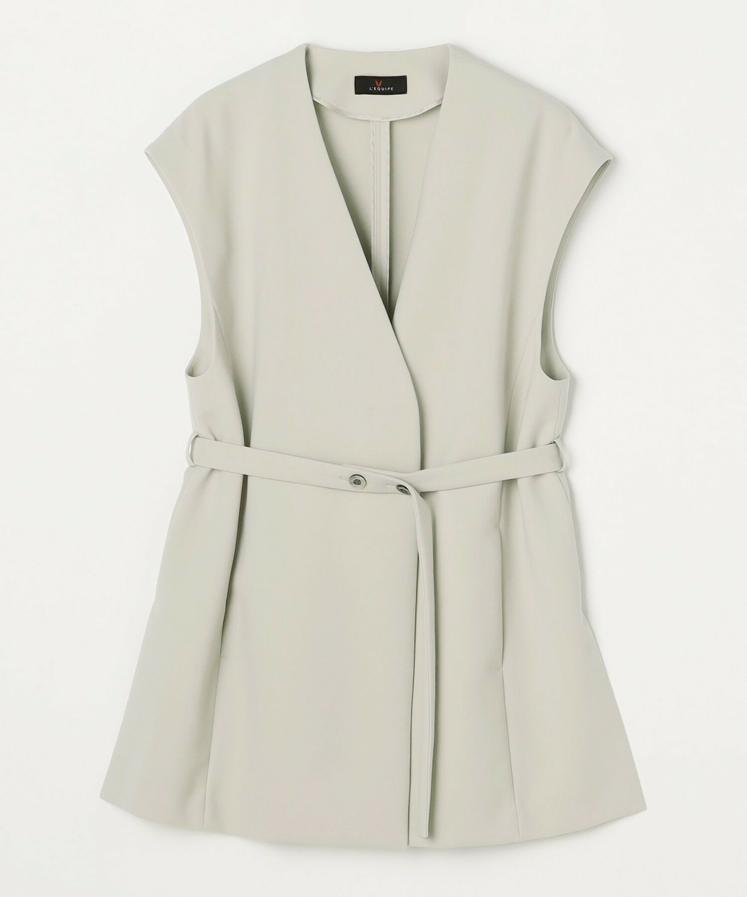 【L'EQUIPE】ストレッチダブルクロスジレ 詳細画像 ネイビー 3