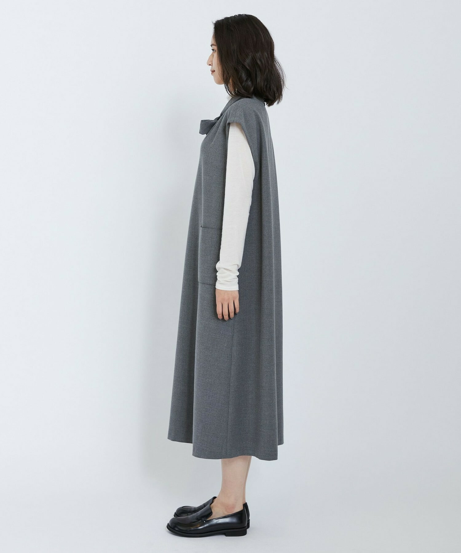 【L'EQUIPE】T/Rオックスワンピース 詳細画像 ブラック 9