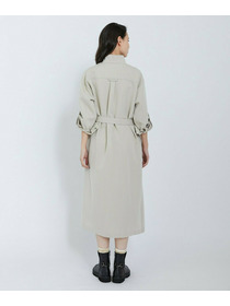 【L'EQUIPE】W/P MIXデニムワンピース 詳細画像 サックスブルー 14