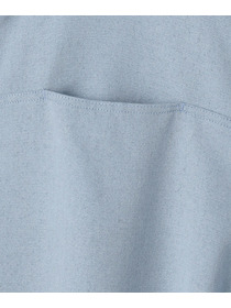 【L'EQUIPE】W/P MIXデニムワンピース 詳細画像 サックスブルー 23