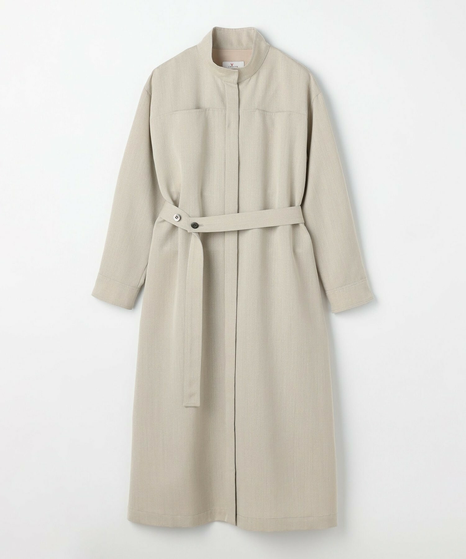 【L'EQUIPE】W/P MIXデニムワンピース 詳細画像 サックスブルー 15