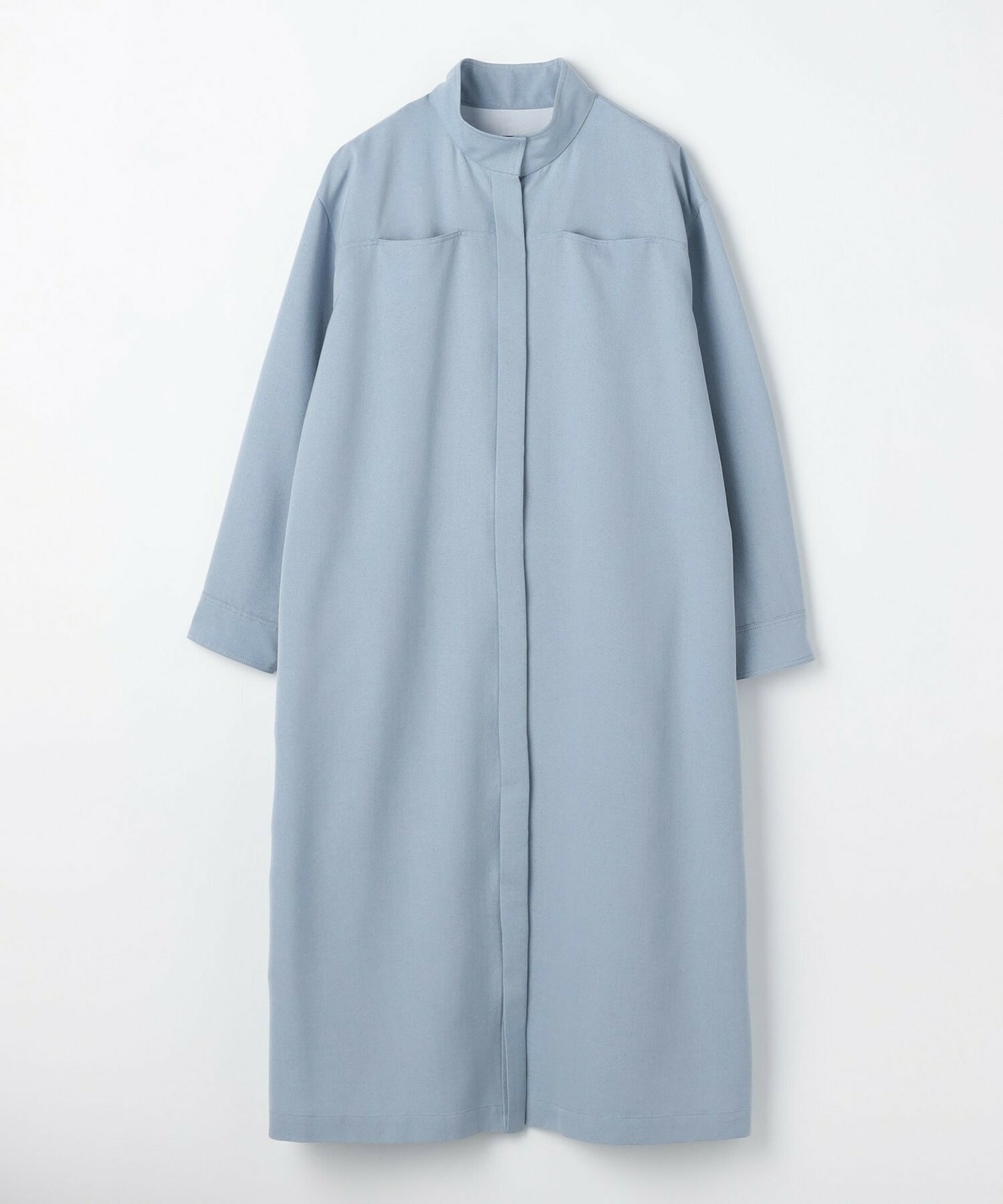 【L'EQUIPE】W/P MIXデニムワンピース 詳細画像 サックスブルー 18