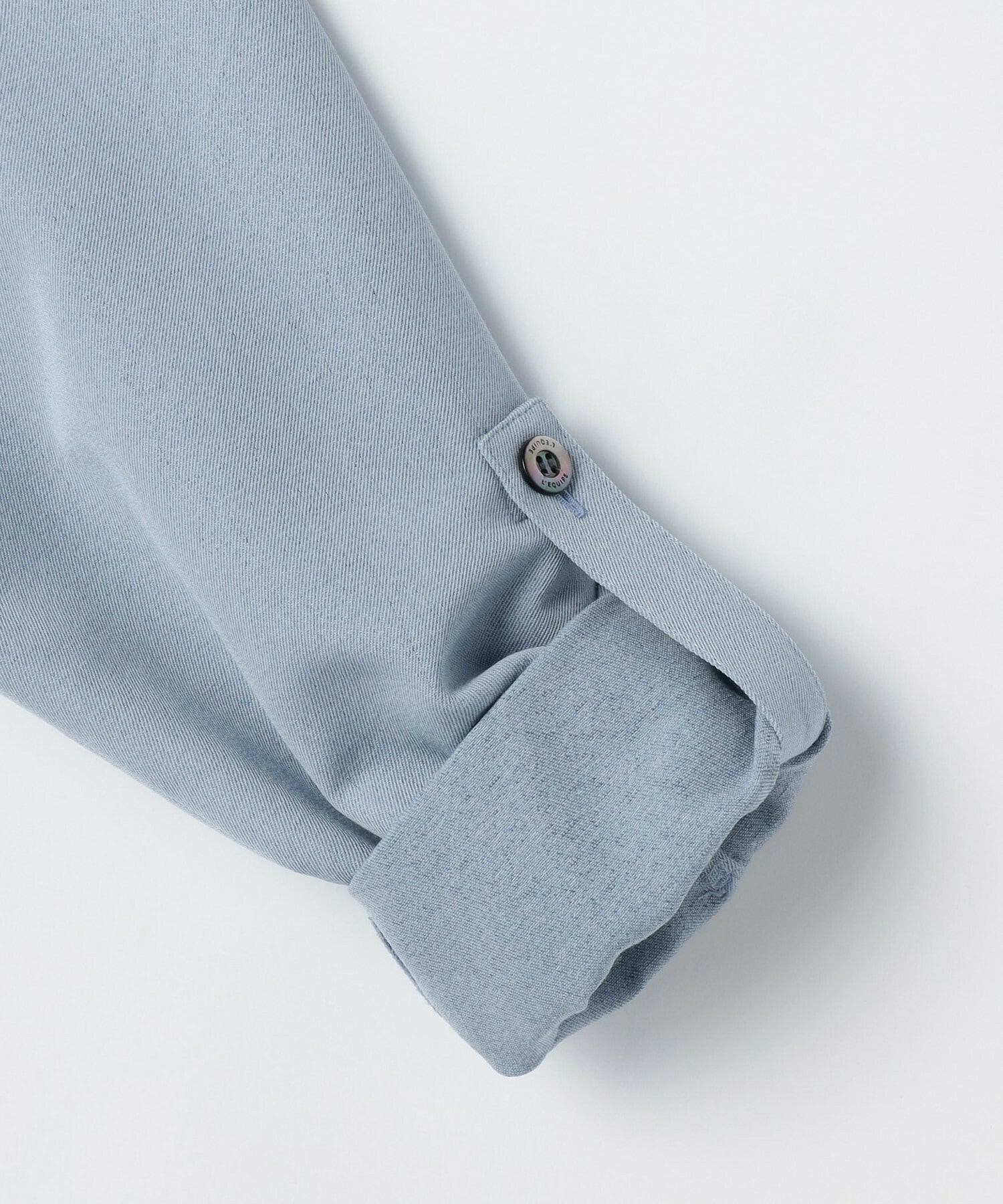 【L'EQUIPE】W/P MIXデニムワンピース 詳細画像 サックスブルー 21