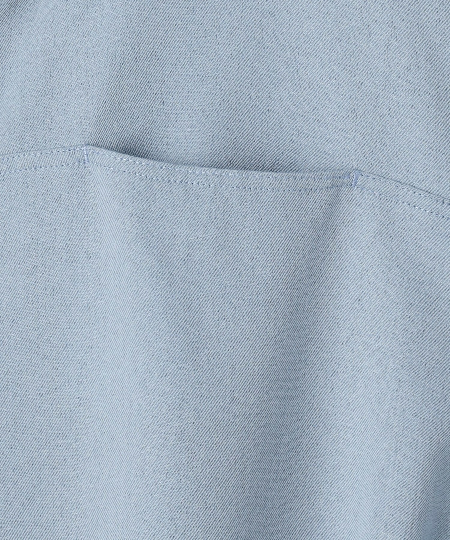 【L'EQUIPE】W/P MIXデニムワンピース 詳細画像 サックスブルー 23