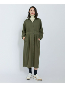 【L'EQUIPE】ビンテージコットンナイロンワンピース 詳細画像 ブラック 2