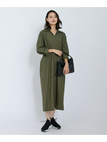 【L'EQUIPE】ビンテージコットンナイロンワンピース 詳細画像 ブラック 5