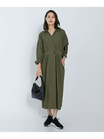 【L'EQUIPE】ビンテージコットンナイロンワンピース 詳細画像 ブラック 6