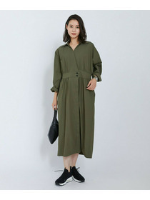 【L'EQUIPE】ビンテージコットンナイロンワンピース 詳細画像 ブラック 8