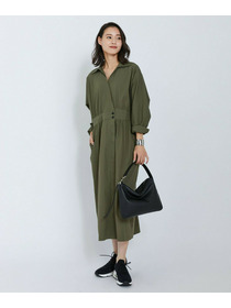 【L'EQUIPE】ビンテージコットンナイロンワンピース 詳細画像 ブラック 9