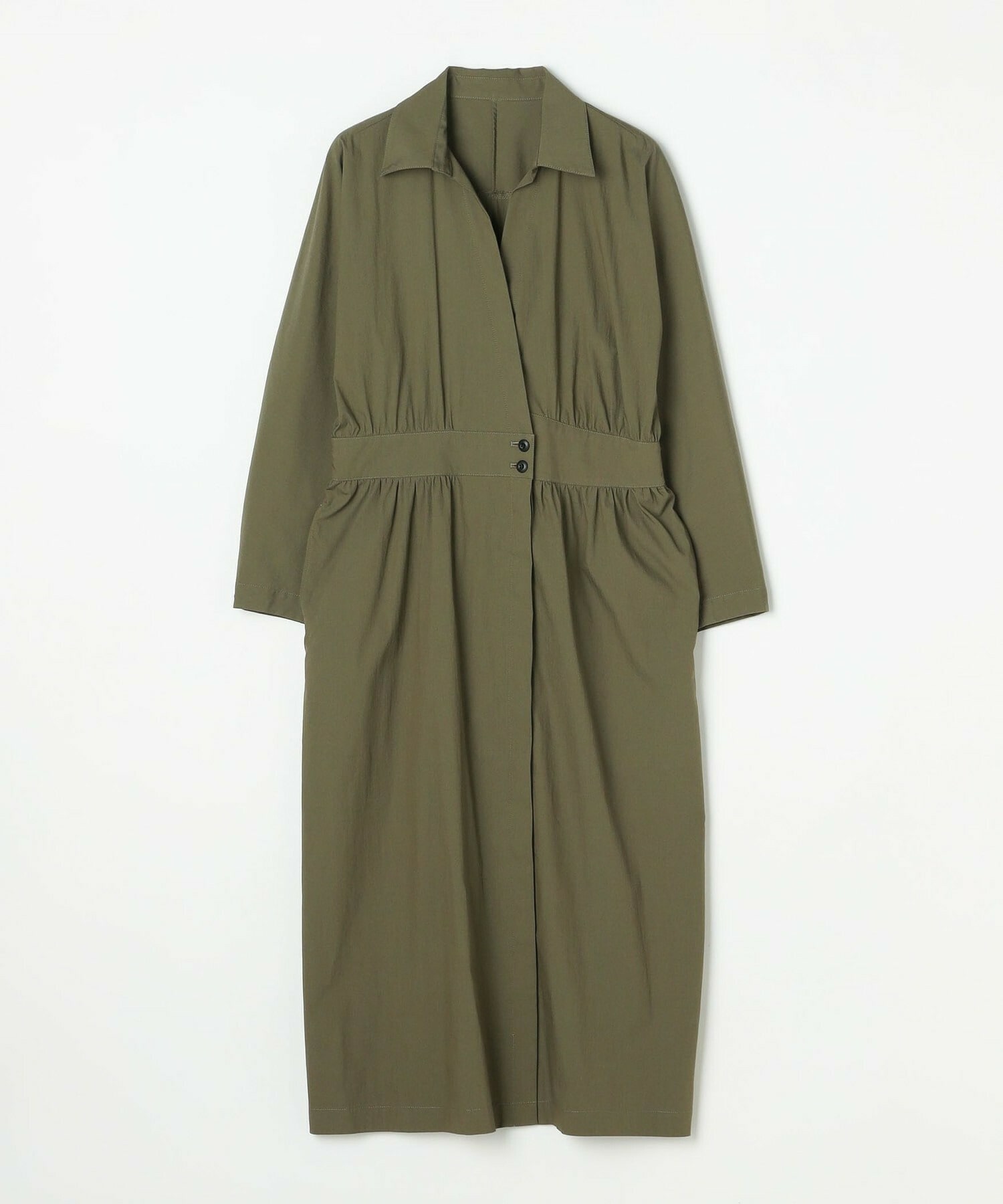 【L'EQUIPE】ビンテージコットンナイロンワンピース 詳細画像 ブラック 10