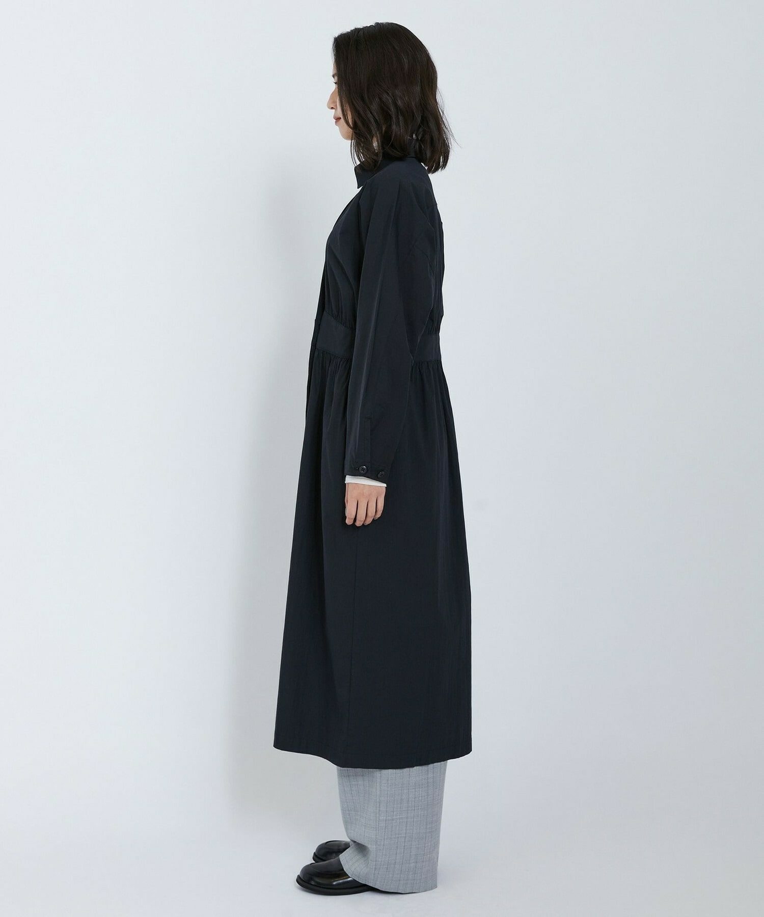 【L'EQUIPE】ビンテージコットンナイロンワンピース 詳細画像 ブラック 17