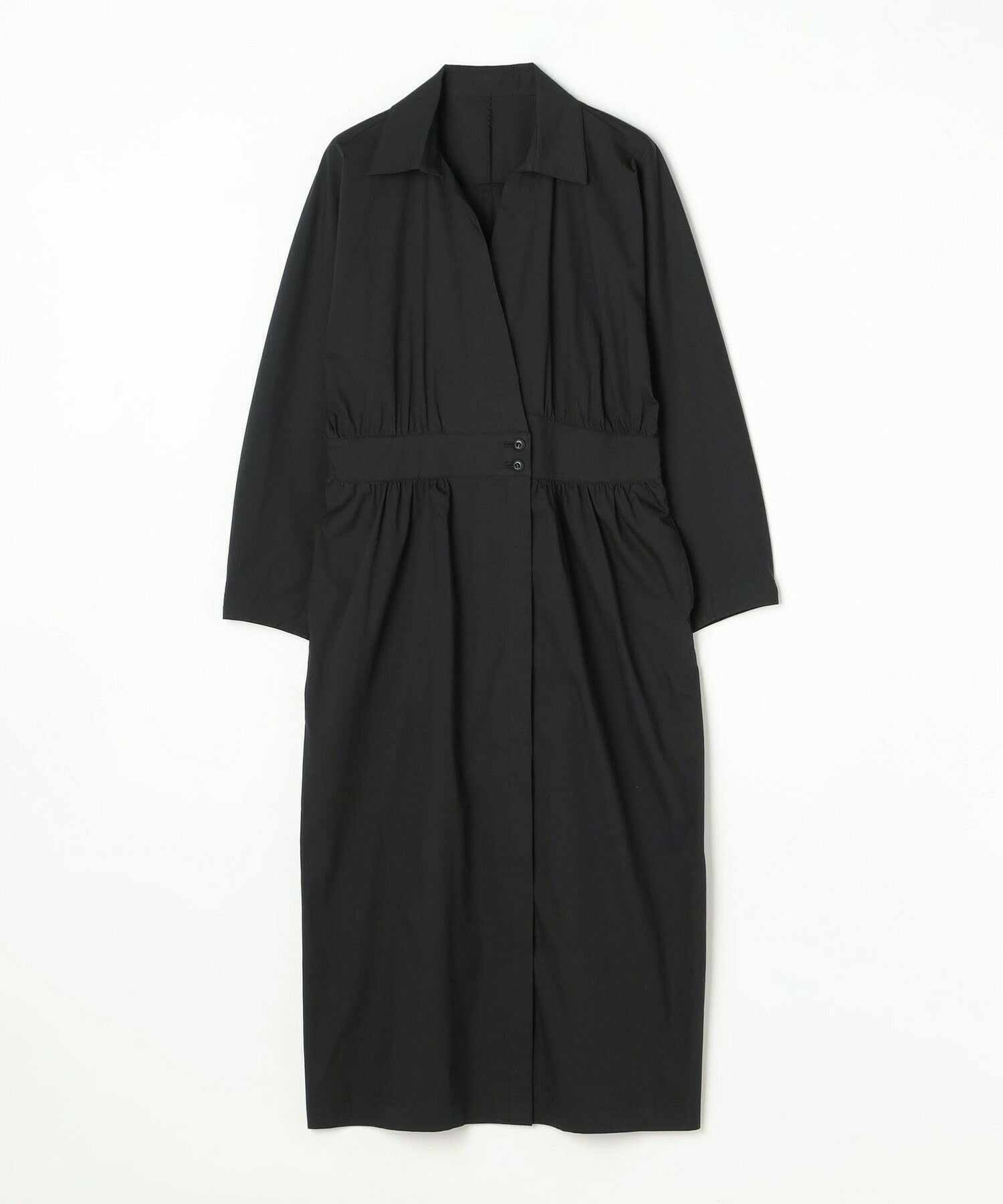 【L'EQUIPE】ビンテージコットンナイロンワンピース 詳細画像 ブラック 19