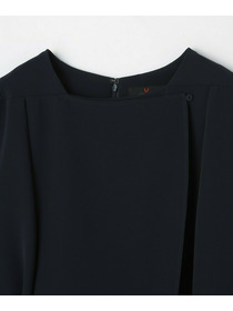 【L'EQUIPE】トリアセダブルクロスワンピース 詳細画像 ブラック 20