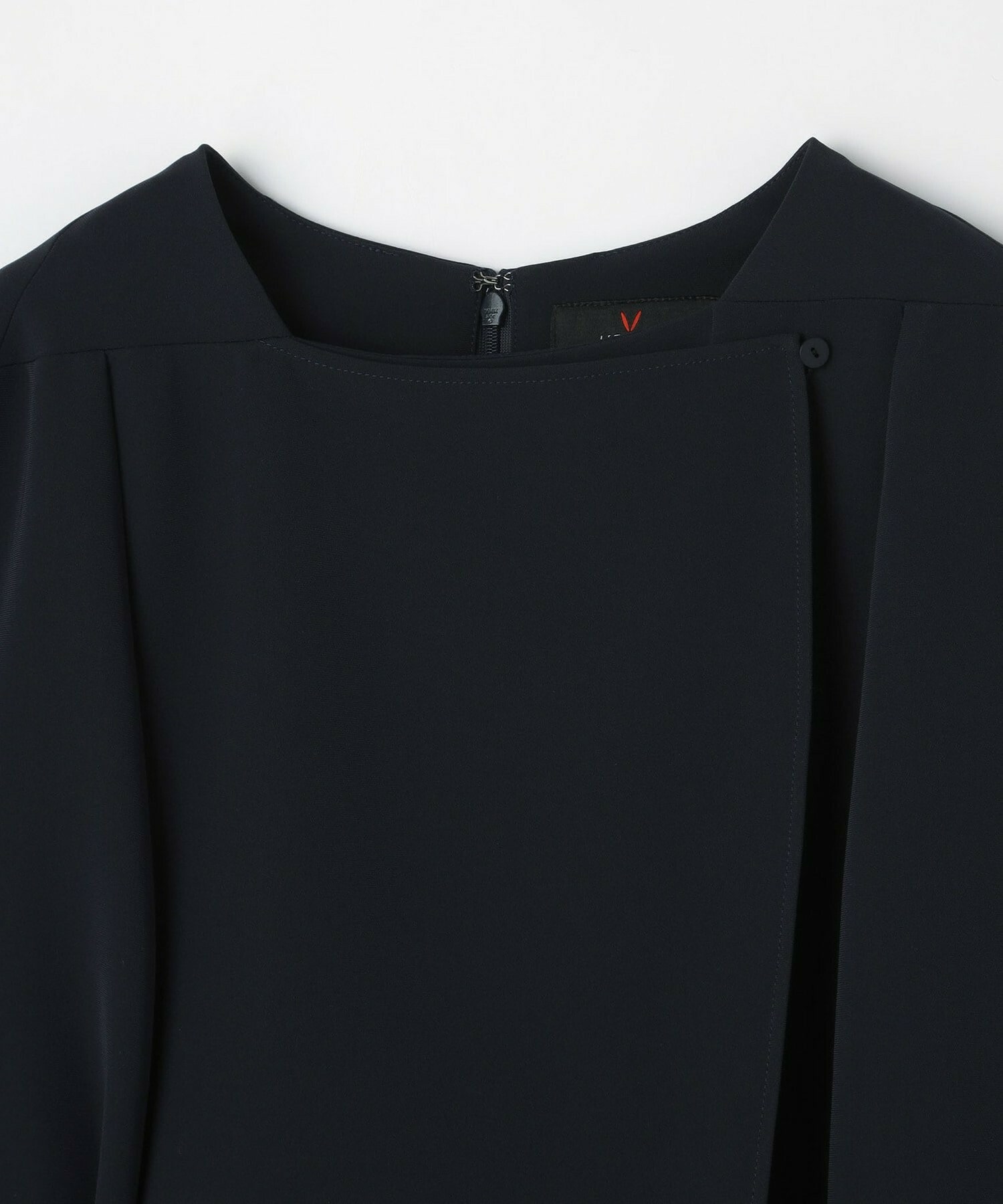 【L'EQUIPE】トリアセダブルクロスワンピース 詳細画像 ブラック 20