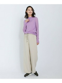 【L'EQUIPE】ダブルクロスパンツ 詳細画像 ネイビー 2