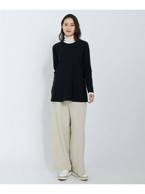 【L'EQUIPE】ダブルクロスパンツ 詳細画像 ネイビー 6