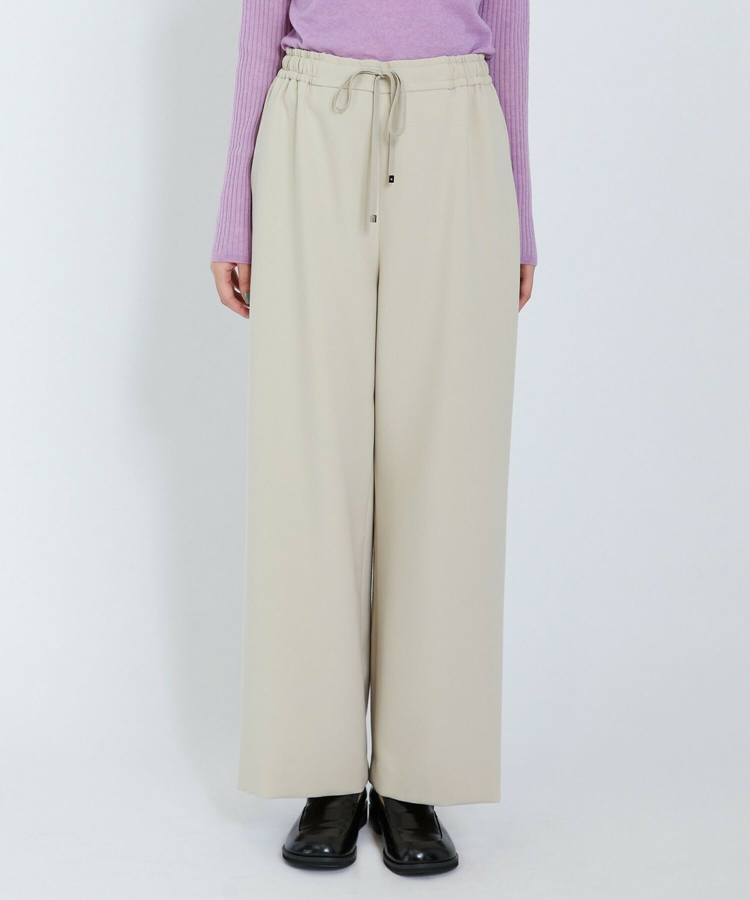 【L'EQUIPE】ダブルクロスパンツ 詳細画像 ネイビー 13