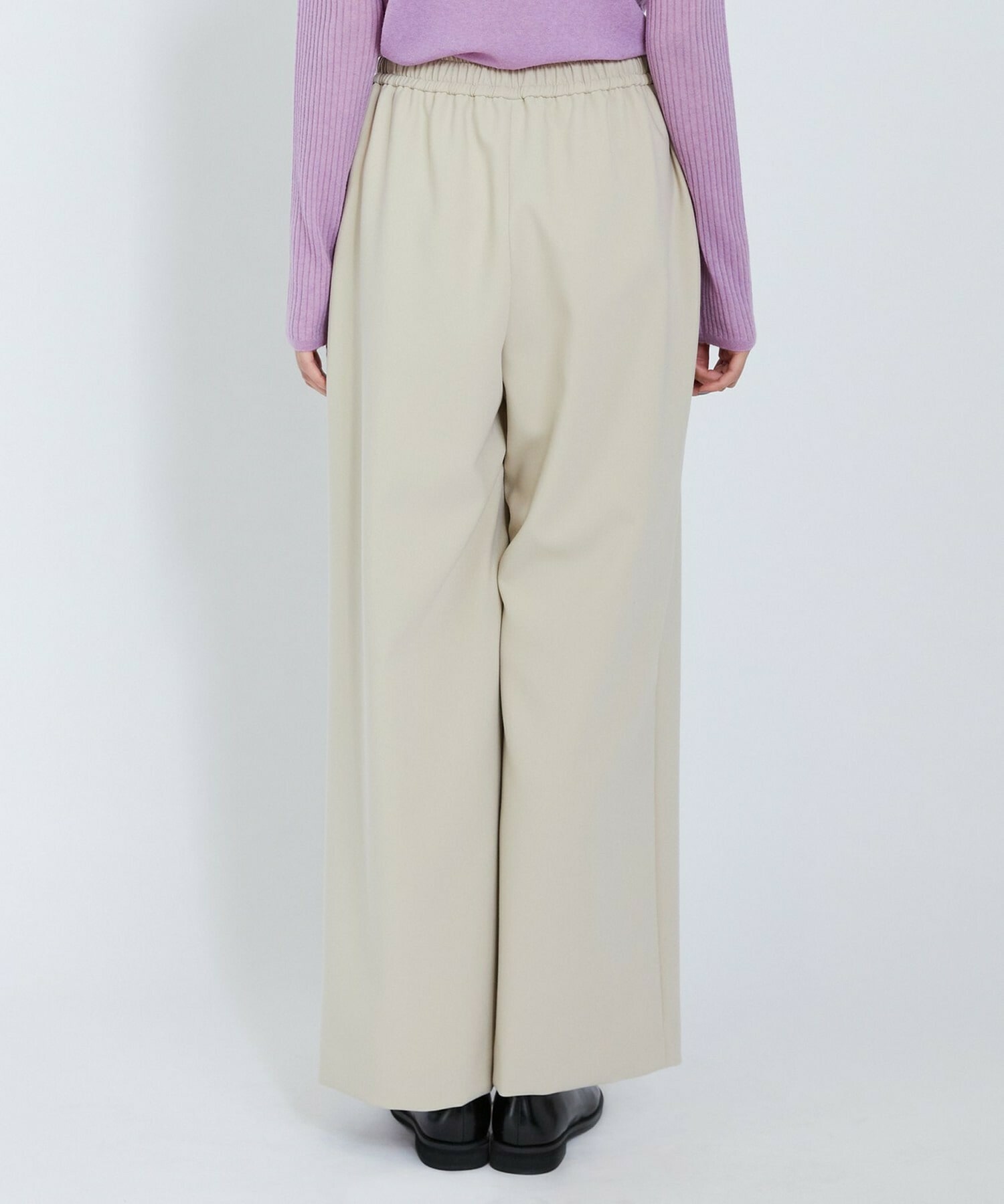 【L'EQUIPE】ダブルクロスパンツ 詳細画像 ネイビー 15