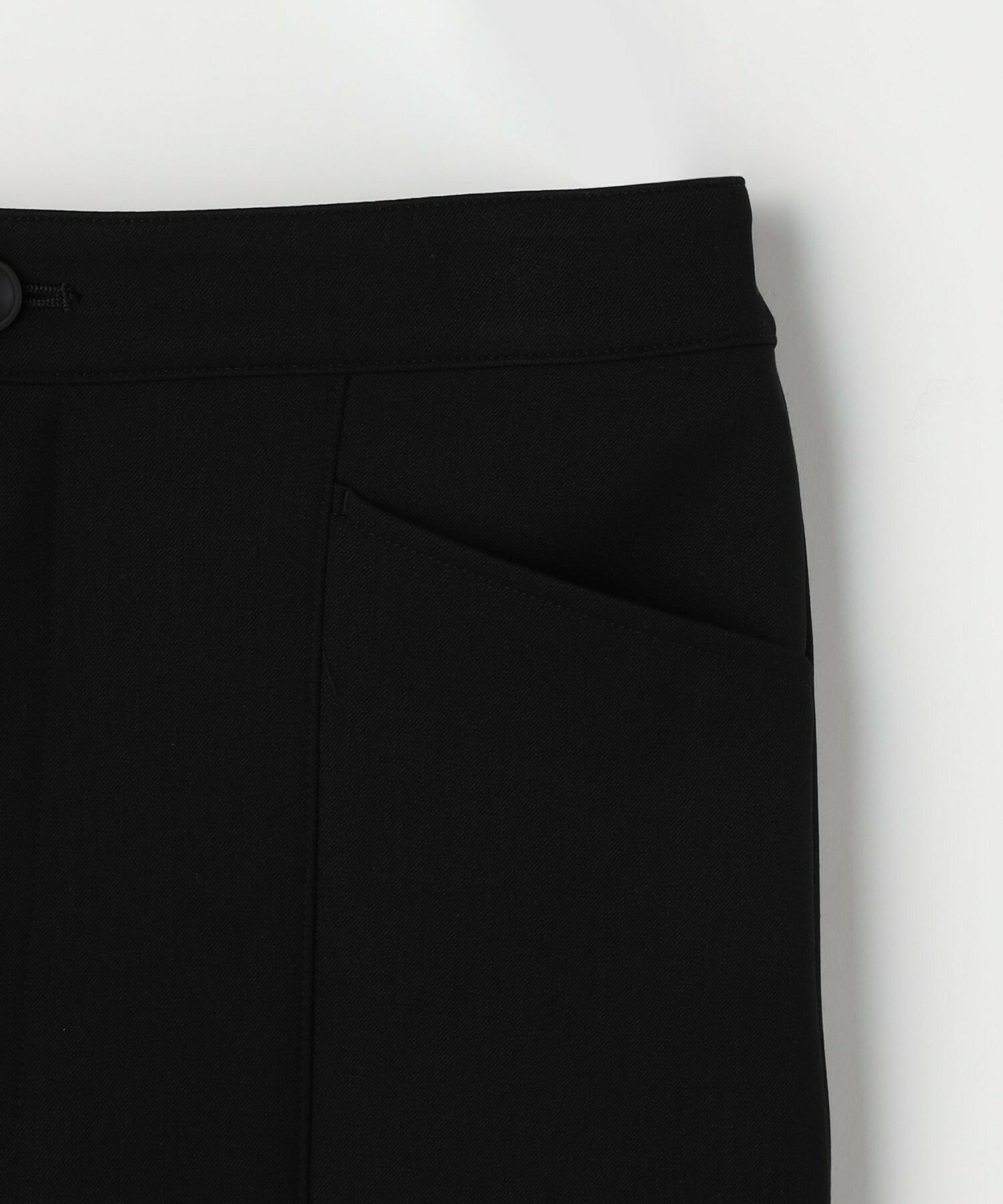 【L'EQUIPE】バックブラッシュツイルパンツ 詳細画像 ブラック 20