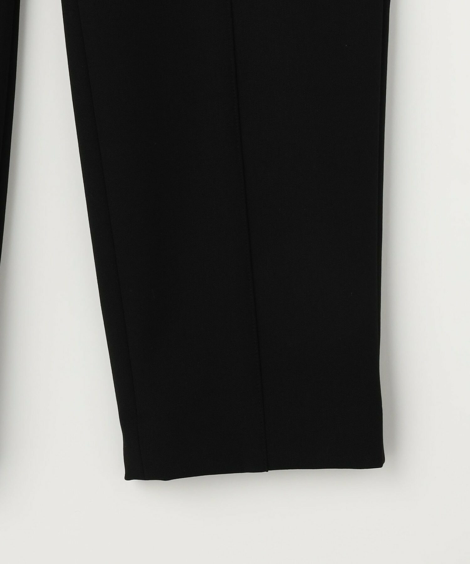 【L'EQUIPE】バックブラッシュツイルパンツ 詳細画像 ブラック 22