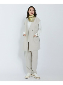 【L'EQUIPE】ストレッチダブルクロスパンツ 詳細画像 ネイビー 3