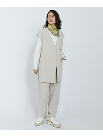 【L'EQUIPE】ストレッチダブルクロスパンツ 詳細画像 ネイビー 4