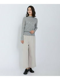 【L'EQUIPE】アセテートグログランパンツ 詳細画像 グリーン系その他 13