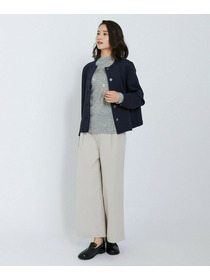 【L'EQUIPE】アセテートグログランパンツ 詳細画像 グリーン系その他 15