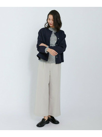 【L'EQUIPE】アセテートグログランパンツ 詳細画像 グリーン系その他 17