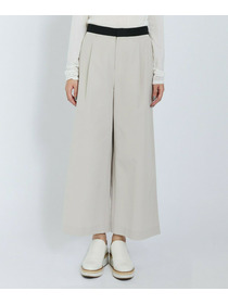 【L'EQUIPE】アセテートグログランパンツ 詳細画像 グリーン系その他 18