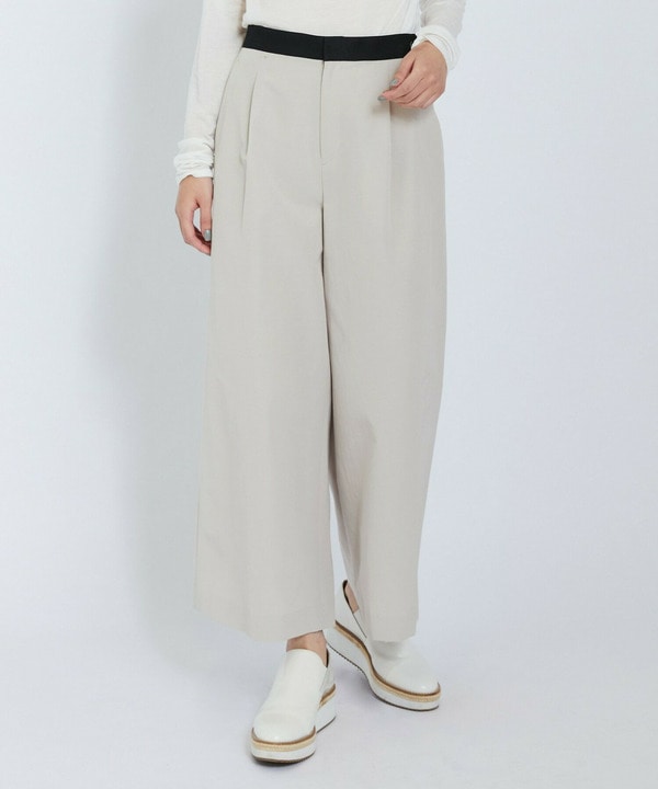 【L'EQUIPE】アセテートグログランパンツ