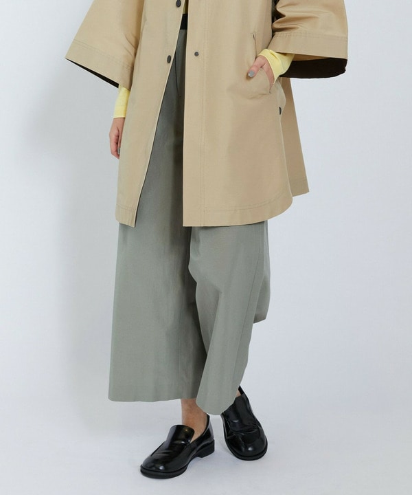 アセテートグログランパンツ 詳細画像 グリーン系その他 1