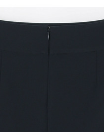 【L'EQUIPE】ストレッチダブルクロススカート 詳細画像 ネイビー 16