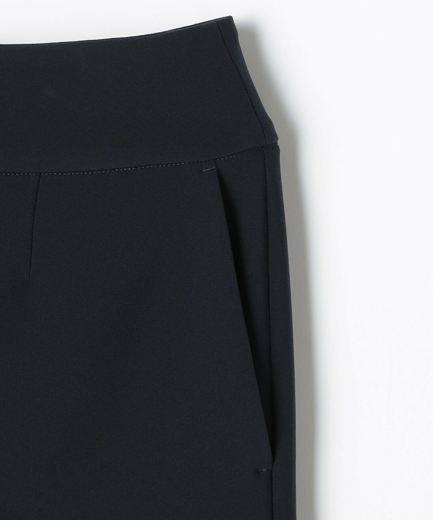 【L'EQUIPE】ストレッチダブルクロススカート 詳細画像 ネイビー 17