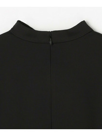 【L'EQUIPE】ウェーブクロス＆ベアスムースカットソー 詳細画像 ブラック 8