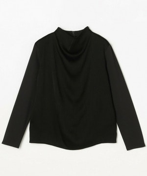 【L'EQUIPE】ウェーブクロス＆ベアスムースカットソー 詳細画像 ブラック 1