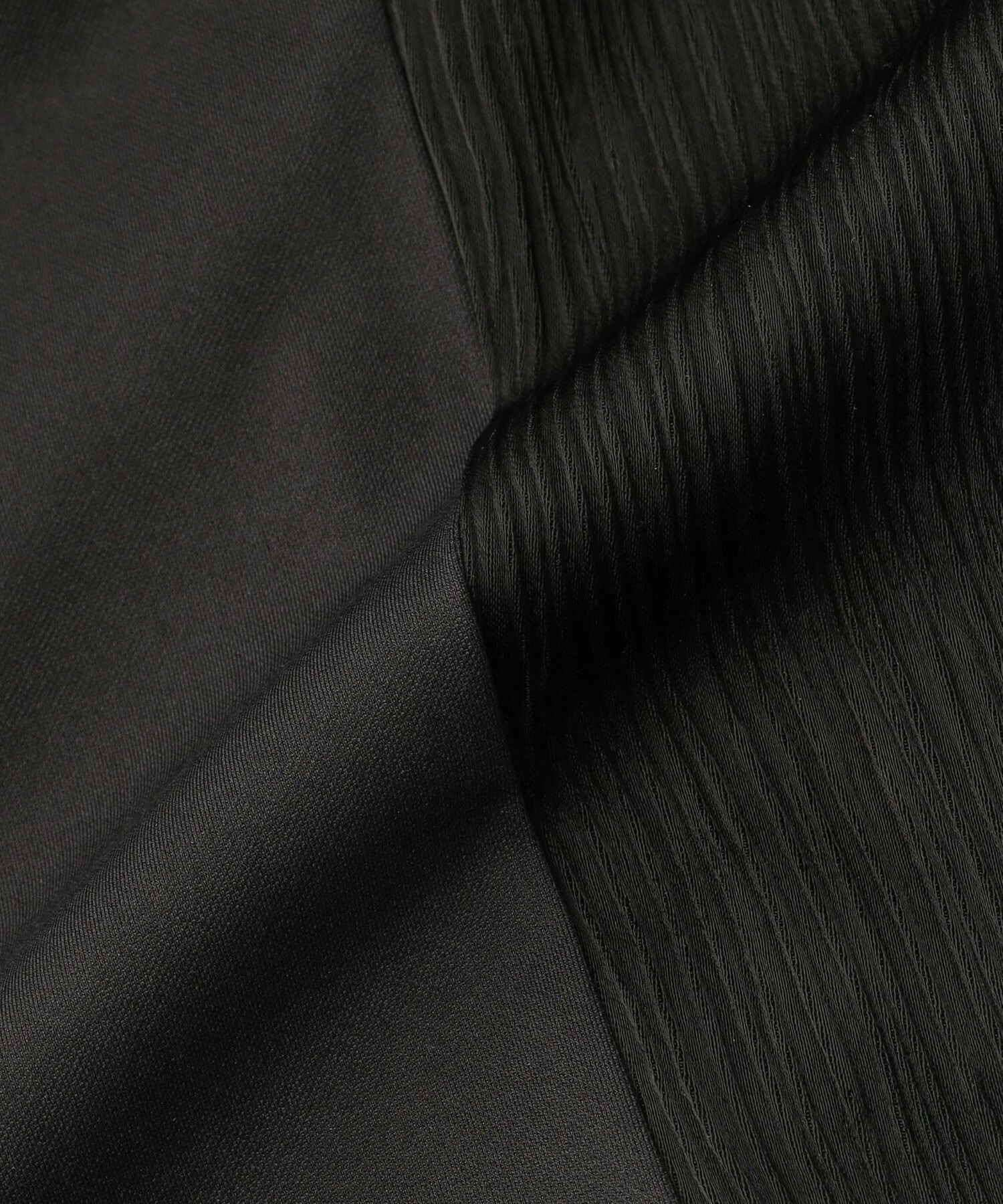 【L'EQUIPE】ウェーブクロス＆ベアスムースカットソー 詳細画像 ブラック 11