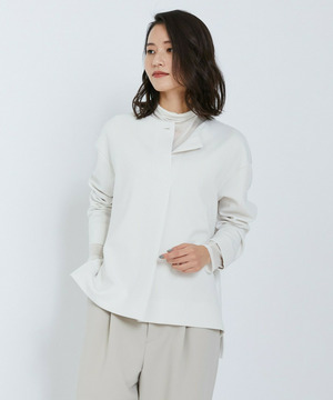 【L'EQUIPE】エアリーダンボールジャージーカットソー 詳細画像 ベージュ 1